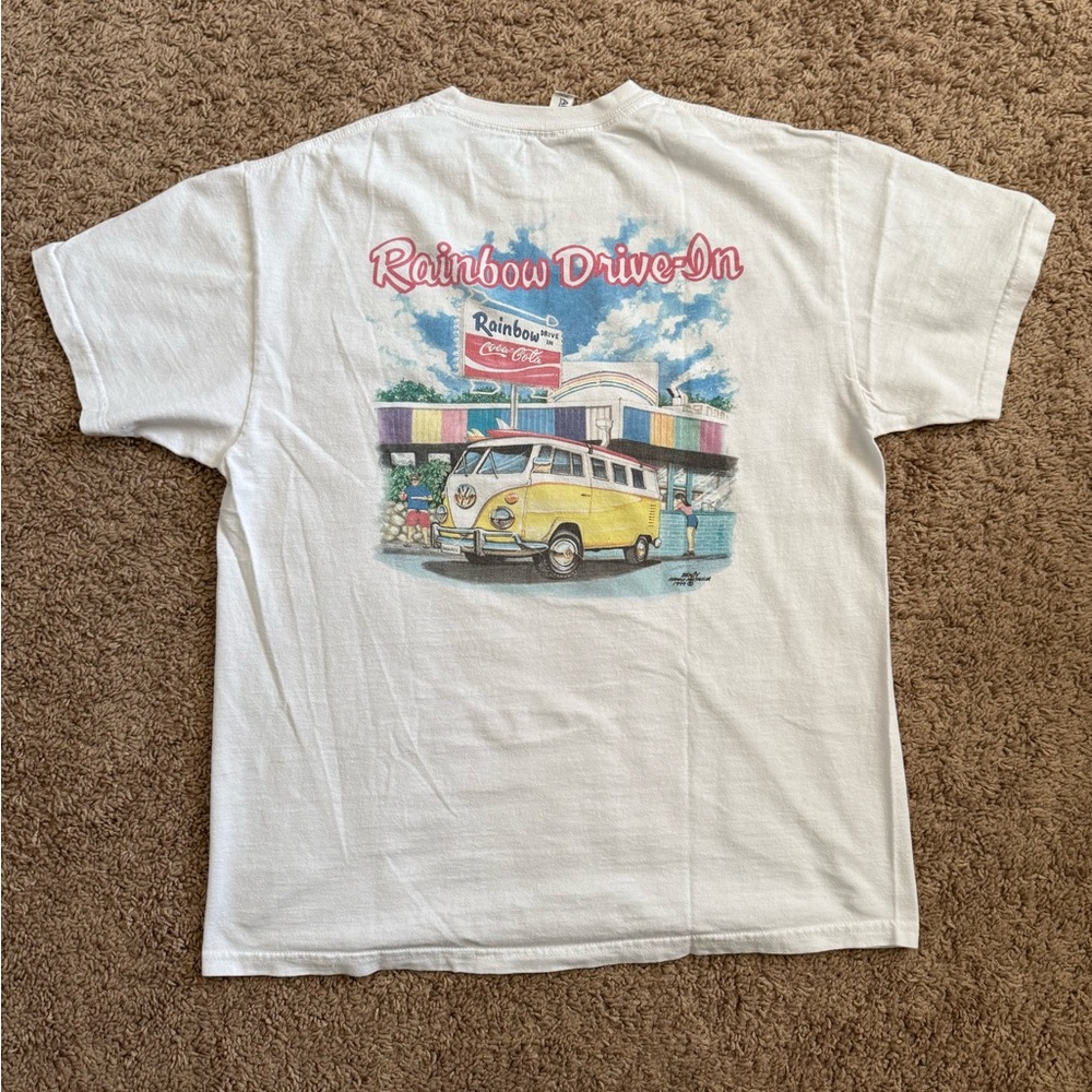 Rainbow Drive In T-Shirt - Picture 2 of 2